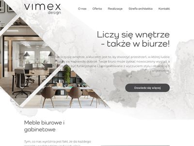 Aranżacja biura - vimexmeble.pl