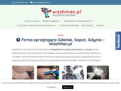 Czyszczenie dywanów Gdańsk - WashMan