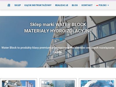 Water Block - polskie produkty hydroizolacyjne