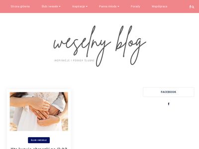 Blog ślubny - WeselnyBlog