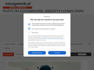 Porównywarka kredytów i pożyczek - wiecejgotowki.pl