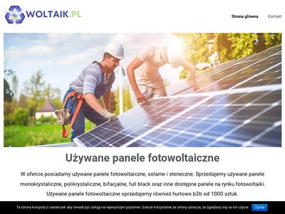 Panele fotowoltaiczne używane - woltaik.pl