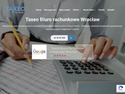 Taxeo Biuro Rachunkowe Wrocław - Księgowość Wrocław