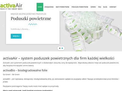 Activaair.pl - wypełniacz do paczek