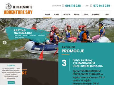 Rafting Na Dunajcu - adventure-sky.pl