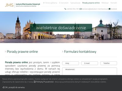 Porady prawne online www.adwokat-miechowska.pl