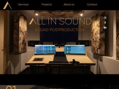 All In Sound - postprodukcja dźwięku do reklam, animacji i filmów