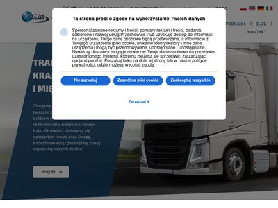 Przewozy transportowe Szczecin - atak.com.pl