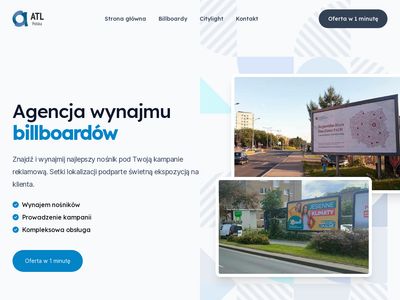 Agencja wynajmu billboardów ATL-Polska.eu