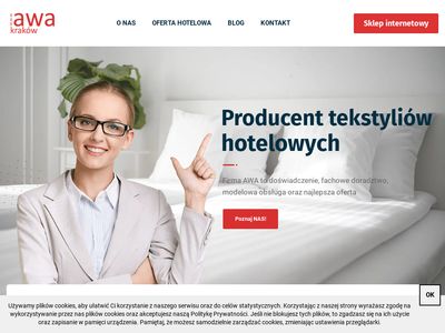 AWA Kraków - Pościele Tekstylia Hotelowe