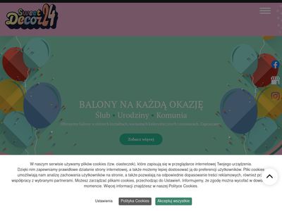 Dekoracje balonowe częstochowa - balonyczestochowa.pl