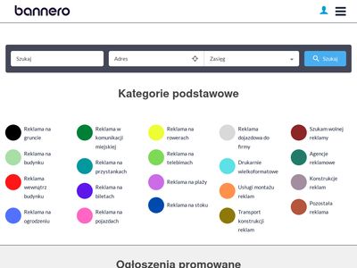 Bannero.pl - powierzchnie reklamowe w zasięgu ręki