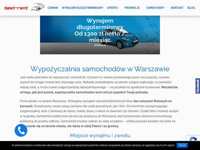Best-rent Wypożyczalnia samochodów Warszawa od 45 zł /doba