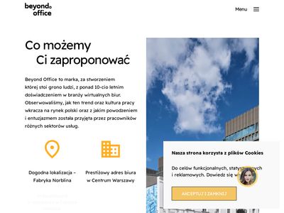 Biuro serwisowane Warszawa - beyondoffice.pl
