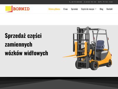 Www.borwid.pl - części do wózków Hyster