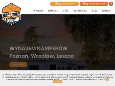 Kampery na wyjanem - camp4rent.pl