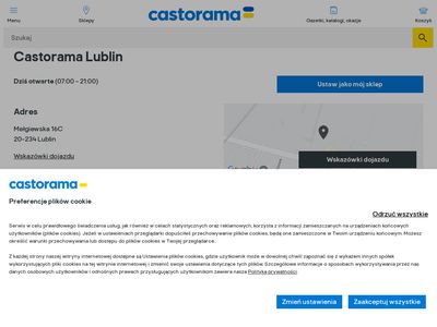 Castorama ul. Mełgiewska 16c 20-234 Lublin