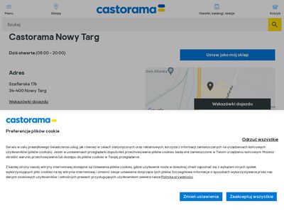 Castorama ul. Szaflarska 176 34-400 Nowy Targ