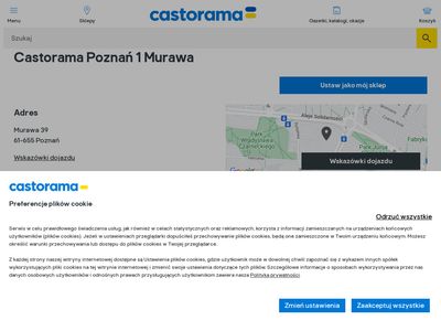 Castorama ul. Murawa 39 61-655 Poznań