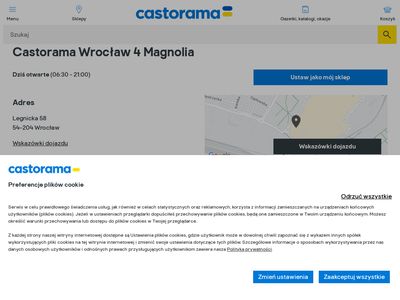 Castorama Wrocław Magnolia