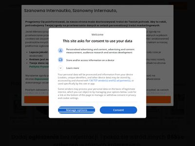 Ceneto.pl - darmowe ogłoszenia bez rejestracji i konta