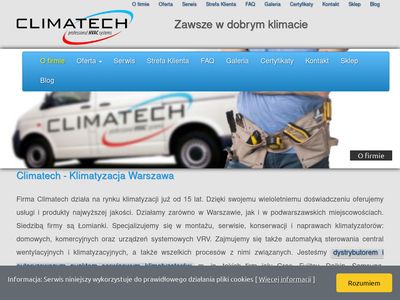 Serwis konserwacyjny klimatyzacji Warszawa - Climatech