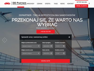 Wypożyczalnia samochodów - DDpartner Kraków