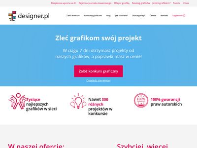 Serwis dla projektantów graficznych - designer.pl