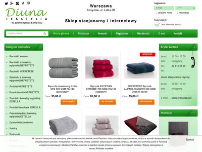 Diuna24 tekstylia online