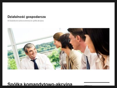 Spółka komandytowo-akcyjna - dlabiznesu.info