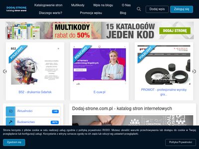 Dodaj-strone.com.pl - katalogowanie stron