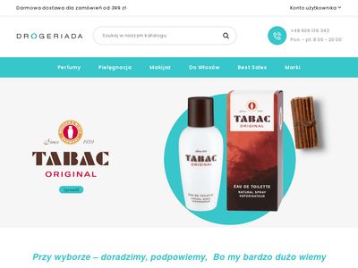 Sklep internetowy z perfumami - Drogeriada.pl