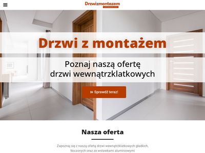 Drzwi wewnątrzklatkowe gładkie - drzwizmontazem.com.pl
