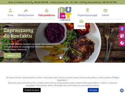 Duet-domowoizdrowo.pl catering dla firm Białystok