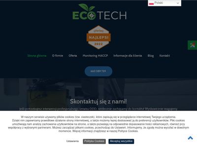 Dezynfekcja biur ecotechnology.pl