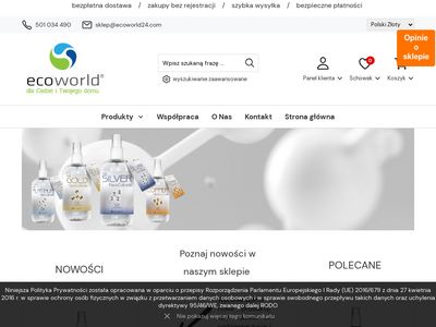 Ecoworld24.com eko produkty dla zdrowia i urody