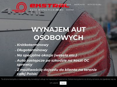 Wypożyczalnia aut Białystok - ekstral.pl