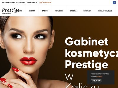 Gabinetprestige.pl przedłużanie rzęs Kalisz
