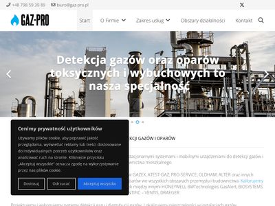 System detekcji gazu - gaz-pro.pl