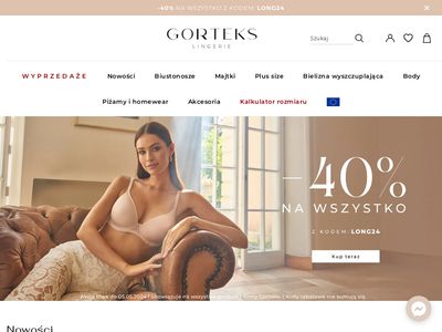 Gorteks - Sklep Online z Bielizną