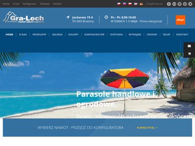 Gralech.com parasole ogrodowe