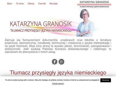 Tłumaczenia Katarzyna Granosik