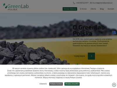 Laboratorium drogowo-budowlane greenlabpolska.pl