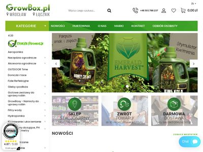 Sklep ogrodniczy - growbox.pl