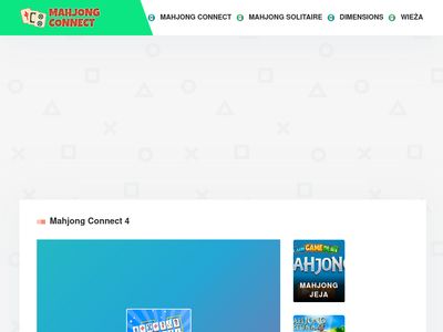 Mahjong Connect 4 gra