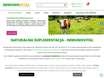 Suplementy dla bydła - immunovital.pl