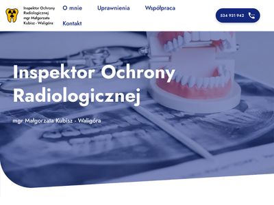 Testy aparatów RTG stomatologicznych - inspektor-rtg.pl
