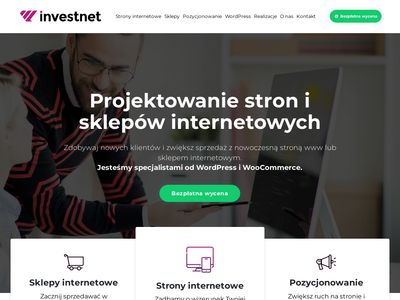 Sklepy online zwiększ sprzedaż swoich towarów z Investnet.pl