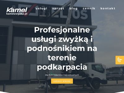 Usługi zwyżką Rzeszów - Kamel