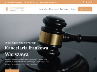 Kancelaria frankowa Warszawa - kpchf.pl